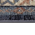 thumbnail image 2 of Liora Manne Ariana Floral Medallion Area Rug Blue 100% Polypropylene Indoor 5x7, 2 of 5