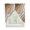 Brown, variant on Brown Ombre Swag Valances for Windows, Modern Geometric Abstract Aesthetic Cream Rod Pocket Sheer Valances for Small Windows, Swag Toppers Light Filtering for Kitchen Living Room 2 Panels 28''x36''