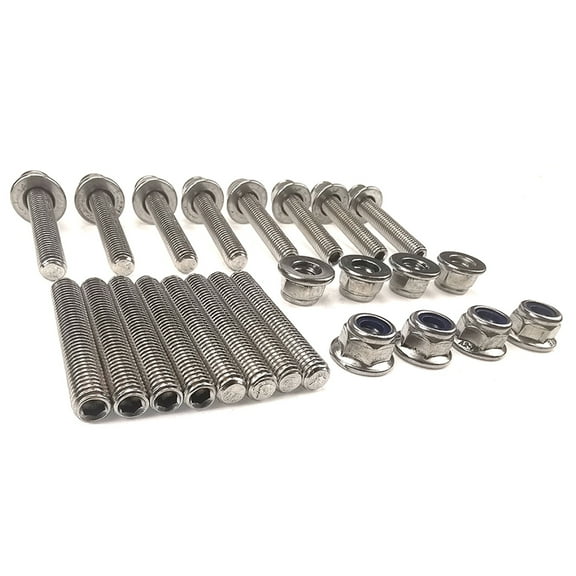 for Ford F150 4.6/5.4L V8 Engine N811313S431 W701706-S2 Exhaust Manifold Stud Kit Stainless Steel