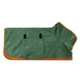 thumbnail image 1 of Dog Drying Coat  Super Absorbent Dog Bathrobe Towel for Cold Weather  Beach  Pool  Microfibre Fast Drying Pet Dog Bath Robe for Dogs(S  Green), 1 of 8