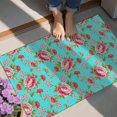 thumbnail image 4 of Pioneer Flower Floral Print Pattern Door Rugs,Washable Non Slip Door Mats Indoor,Decorative Door Mats,Entry Mat Indoor for Entrance,Bedroom,Kitchen,Bathroom,20"x32", 4 of 6
