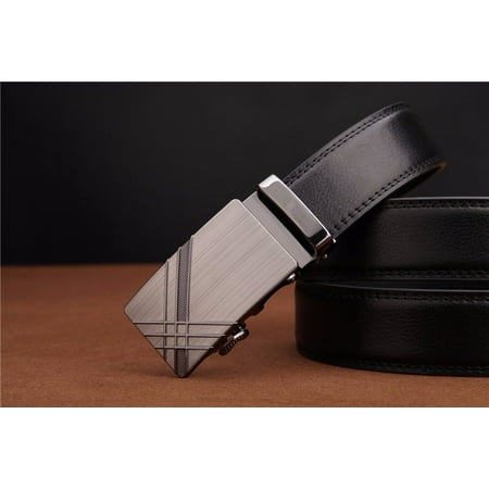 - High Fashionable Stylish and elegant Buckle track Belt, Designed with class. Awesome Belt for that Better Man ( 40 in.)