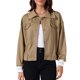 thumbnail image 1 of Chaqueta recortada para mujer INSPIRE CHIC 2025 Otoño Casual con botones de manga larga S Caqui, 1 of 6