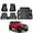18-24 Wrangler JL, variant on AOMSAZTO Floor Mats and Cargo Mat for 2017-2024 Jeep Compass -All Weather Protection TPE Anti-Slip Automotive Floor Mats for Jeep Compass,1st & 2nd Row Full Set Floor Liners Car Mats