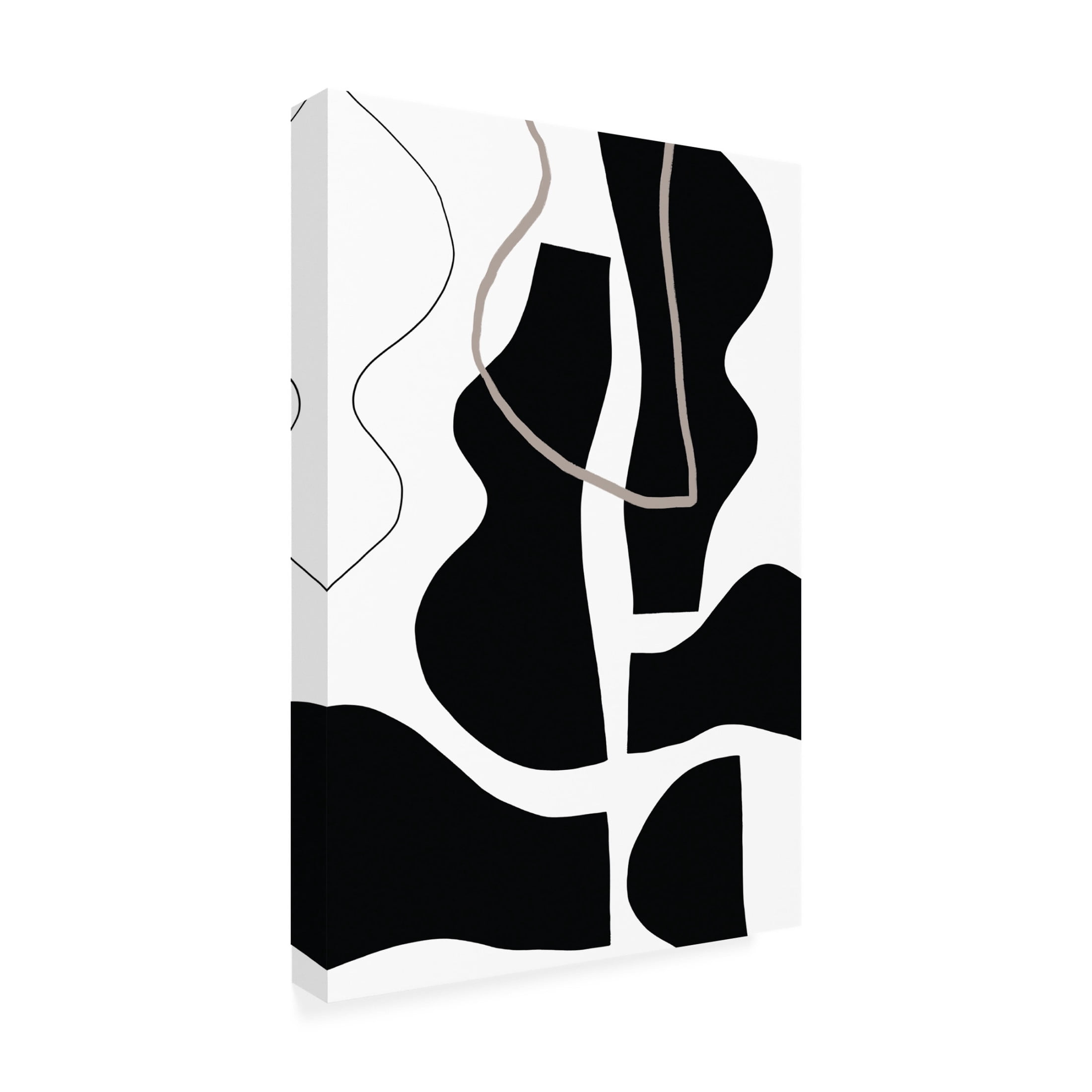 Trademark Fine Art uplusmestudio Contour Canvas Wall Art