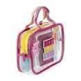 thumbnail image 3 of Wonder Nation Girls Best Day Ever Zip Pouch and Stationery Accessories Set, 9-Piece, Rainbow, 3 of 5