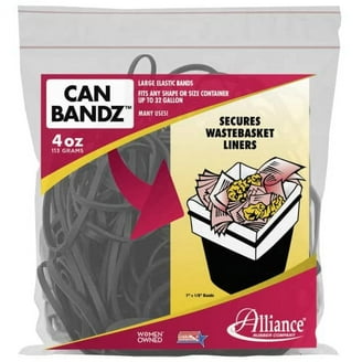 Strong Rubber Bands – 7" X 1/8" Size #117 For Trash Cans, Crafts & Organizing (1/8 Lb Bag)