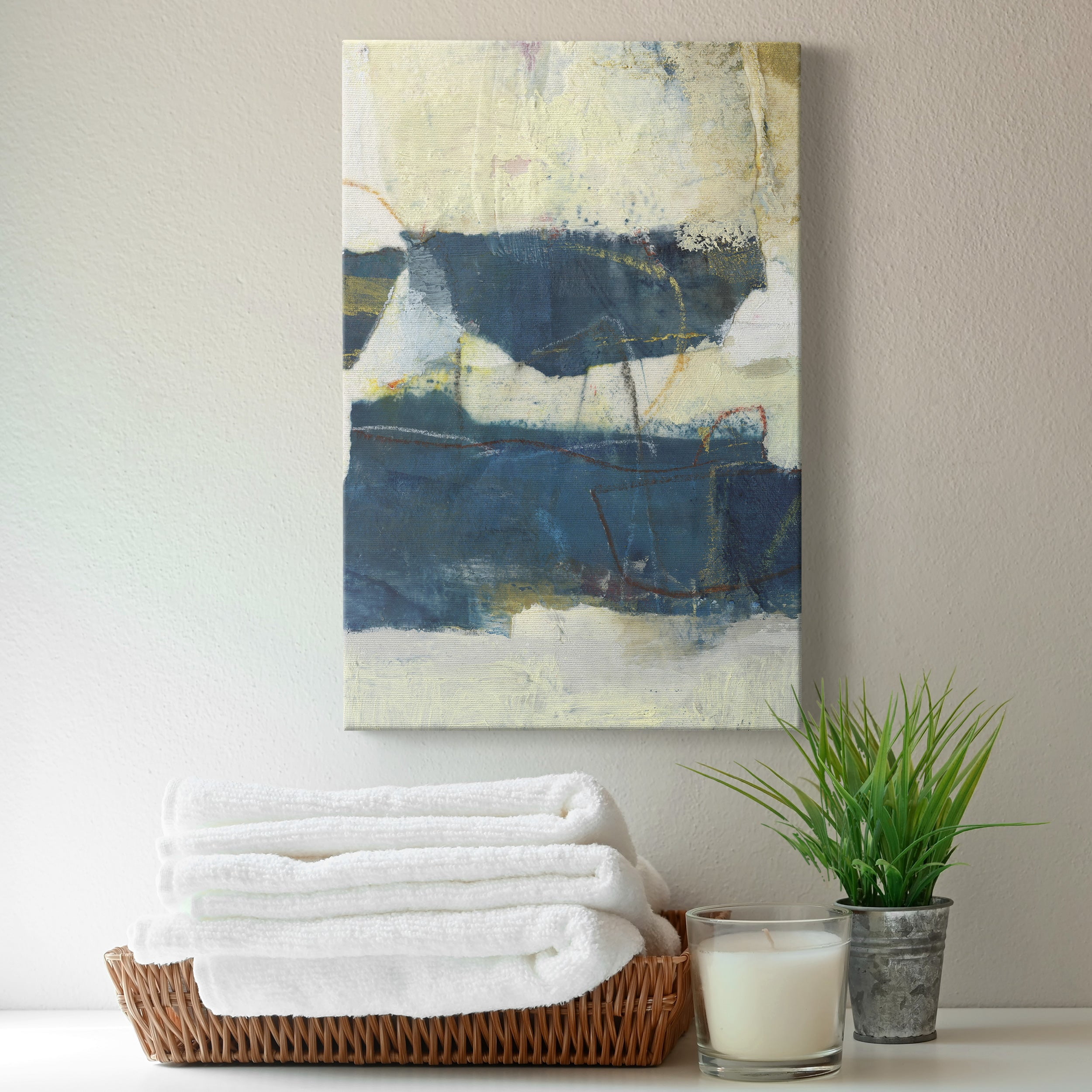 Frazil IV Premium Gallery Wrapped Canvas - Ready to Hang