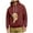 #58-Wine, variant on Ceisia Pet Carrier Hoodie Long-Sleeve for Men with Cotton Fabric Solid Color Drawstring Dogs Cats Pockets Navy XXXXXL Gift