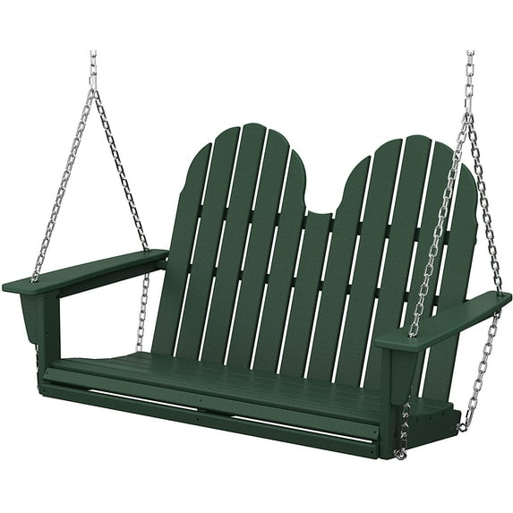 POLYWOOD Vineyard Swing, Green