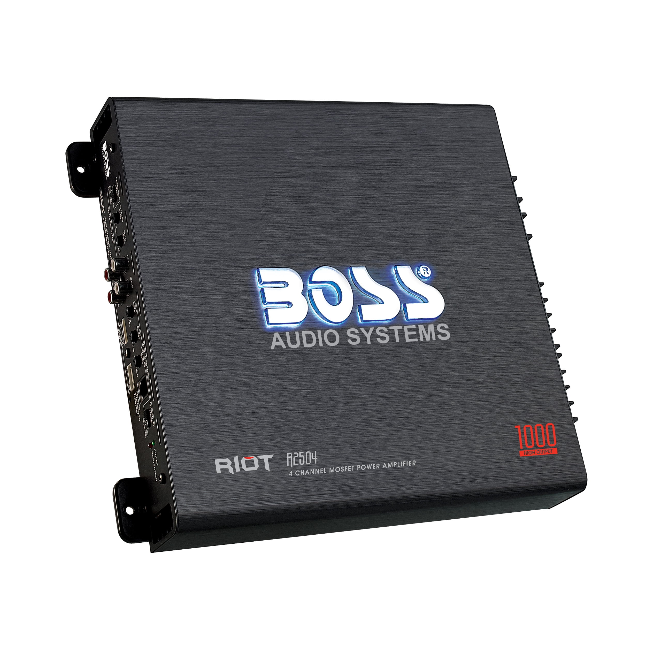 New BOSS AUDIO Riot R1004 Mosfet 400 Watt RMS 4 Channel Car Power Amplifier Amp 