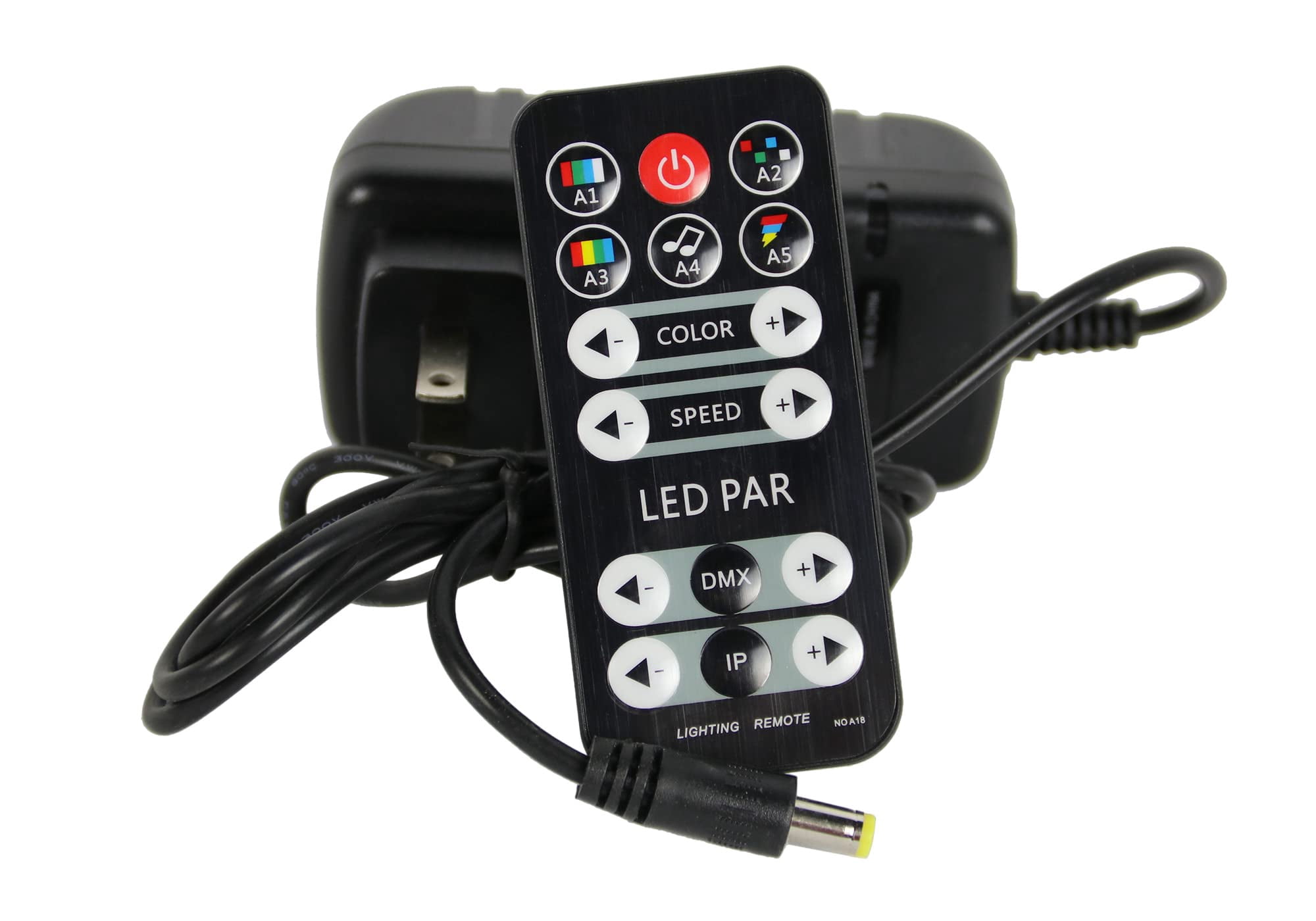 Gearlux 12PCS 1-Watt RGBW LED Par Stage Light with Battery for Halloween, Party, Wedding, Christmas and Stage Parties
