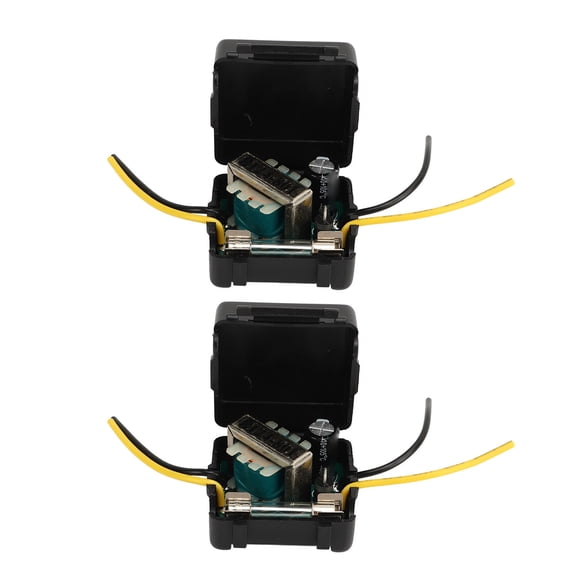 Filtro De Fuente De Alimentación Estéreo, Filtro De Alimentación De Coche Duradero De 12 V 2 Piezas Para Amplificadores