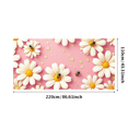thumbnail image 3 of Pastel Pink Background with Daisy Pattern Banner Party Decorations Photo Backdrop Happy Occasions Event Decor Birthday Celebrations Baby Showers, 3 of 4