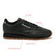 thumbnail image 2 of Zapatillas Reebok Classic de piel para hombre, zapatillas de tenis negras o blancas, negro básico, gris puro5/Reebok Gum3, 7.5, 2 of 6