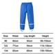 thumbnail image 5 of Pantalones de lluvia impermeables reflectantes para niños y niñas Ropa impermeable ligera Adepaton 221347-4, 5 of 9