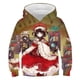 thumbnail image 3 of Sudadera con capucha con estampado de Papá Noel y árbol de Navidad de dibujos animados para niños, divertida, para primavera y otoño, informal, de manga larga, 3 of 5