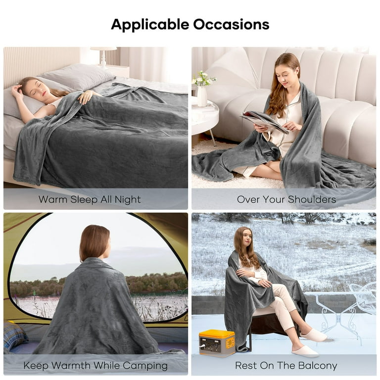 Can you leave your electric blanket on all online night