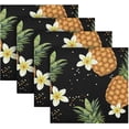 thumbnail image 5 of GZHJMY Pineapples Pattern Napkins Table Decorations Napkin Set for Gift Giving, Dining, Parties 20 x 20in, 5 of 7