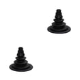 thumbnail image 4 of Sidaley Cone Grommet Plastics Craftsmanship Outdoor Fishing Grommets Drilling Protector Cover Upgraded Wire Cable Fittings Equipment Negro 2piezas, 4 of 6