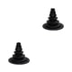 thumbnail image 2 of Kenally Cone Grommet Plastics Craftsmanship Outdoor Fishing Wire Grommets Upgraded Cover Cable Equipment Protector Drilling Fittings Negro 2piezas, 2 of 6