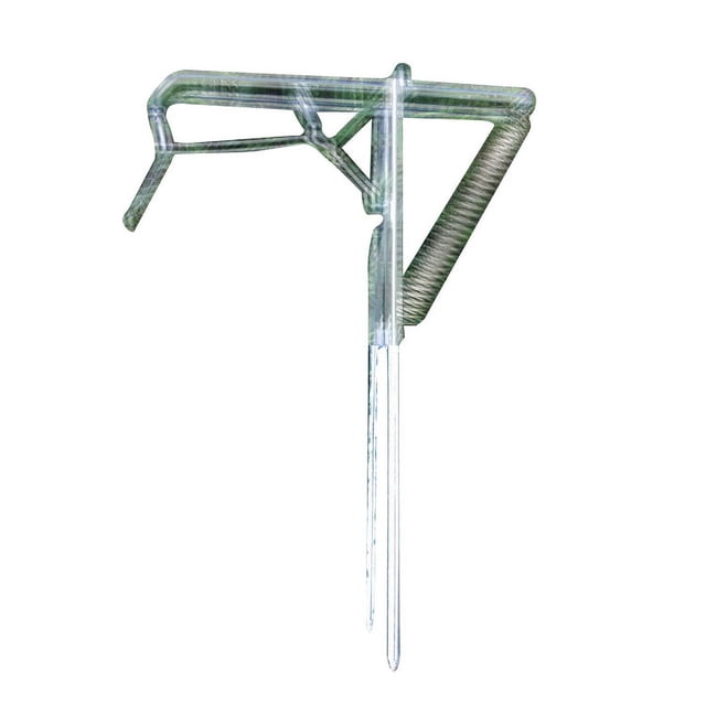 Soporte automático de doble resorte para caña de pescar, soporte para torreta de caña de lanzamiento simple, soporte para caña de pescar, soporte para caña de pescar marina, caña de tierra, resorte
