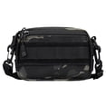 thumbnail image 2 of Eigraketly Bolso de hombro Paquete de pecho Bolsas de mensajero Exquisito a prueba de polvo Gran capacidad Accesorios de ciclismo Monedero cruzado Escalada camuflaje negro Eigraketly OD024218-03, 2 of 6