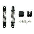 thumbnail image 2 of 2 pcs Aluminum Alloy Front Shocks Absorber Spring with Fixed Seat Dampers for per per per per per per 1/16 RC Vehicles Spare Part Accessories Assembly Black, 2 of 8