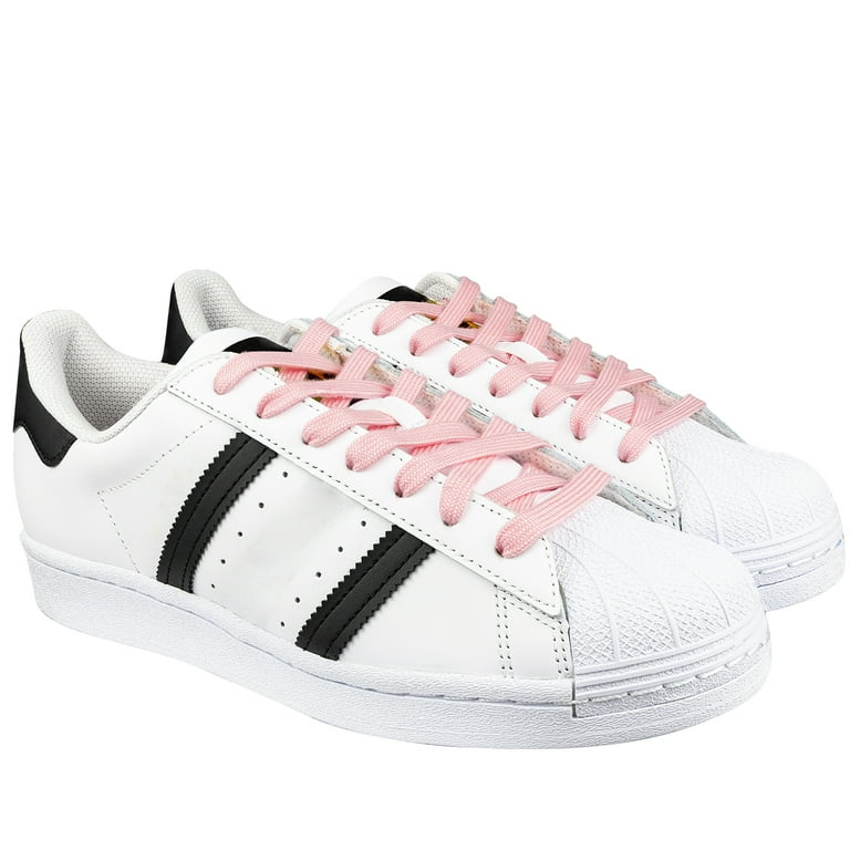 Endoto ShoeLaces for Adidas Superstars Samba Grand Court, Flat Shoe Laces  Replacement Laces for Sneaker Shoes(Pink,Size:60Inch) - Walmart.com