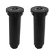 thumbnail image 1 of Aspersor de jardín, cabezal de aspersor automático de turbina emergente para césped, 15 x 5,5 x 5,5 cm, Fontainebleau, 2 unidades, negro., 1 of 5