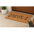 thumbnail image 5 of Tapete de Entrada Coco Animal Gato 40x60 cm – Natural y Antideslizante, 5 of 5