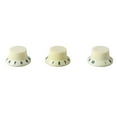 thumbnail image 1 of 3PCS Guitar Knobs,Durable Plastic Tone Volume  Control Knob Replacement For Electric Guitar Bass, 1 of 8