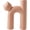 Pink, variant on Nordic Ceramic Vase Cute Tubular Cat Shape Flower Pot Wear Resistance Cartoon Dried Flower Vase Modern Home Decor (Yellow)