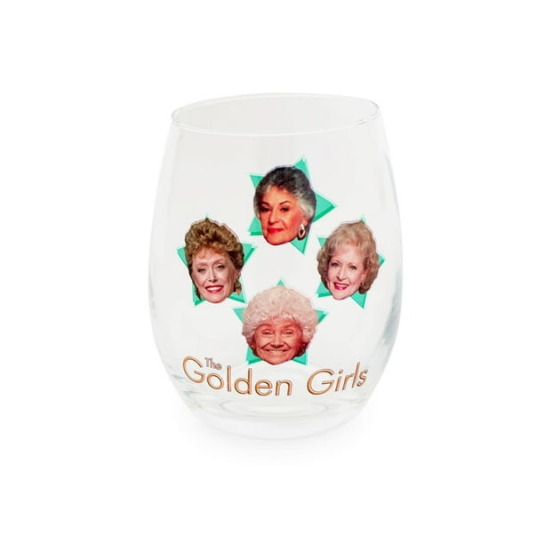 Copa de vino Silver Buffalo The Golden Girls Stars 600 ml