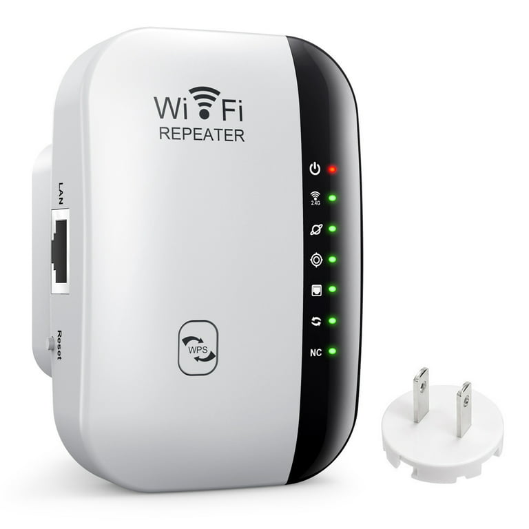 WiFi Range Extender Wireless WiFi Repeater WiFi Signal Booster Amplifier  with RJ45 Ethernet Cable 