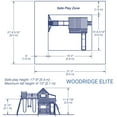 Backyard Discovery Woodridge Elite Swing Set