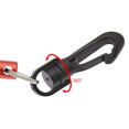 thumbnail image 2 of Splihome Scuba Dive Rattle Stick Safety Rattle Stick Signal Bell with Rotating Quick Hook blue, 2 of 9
