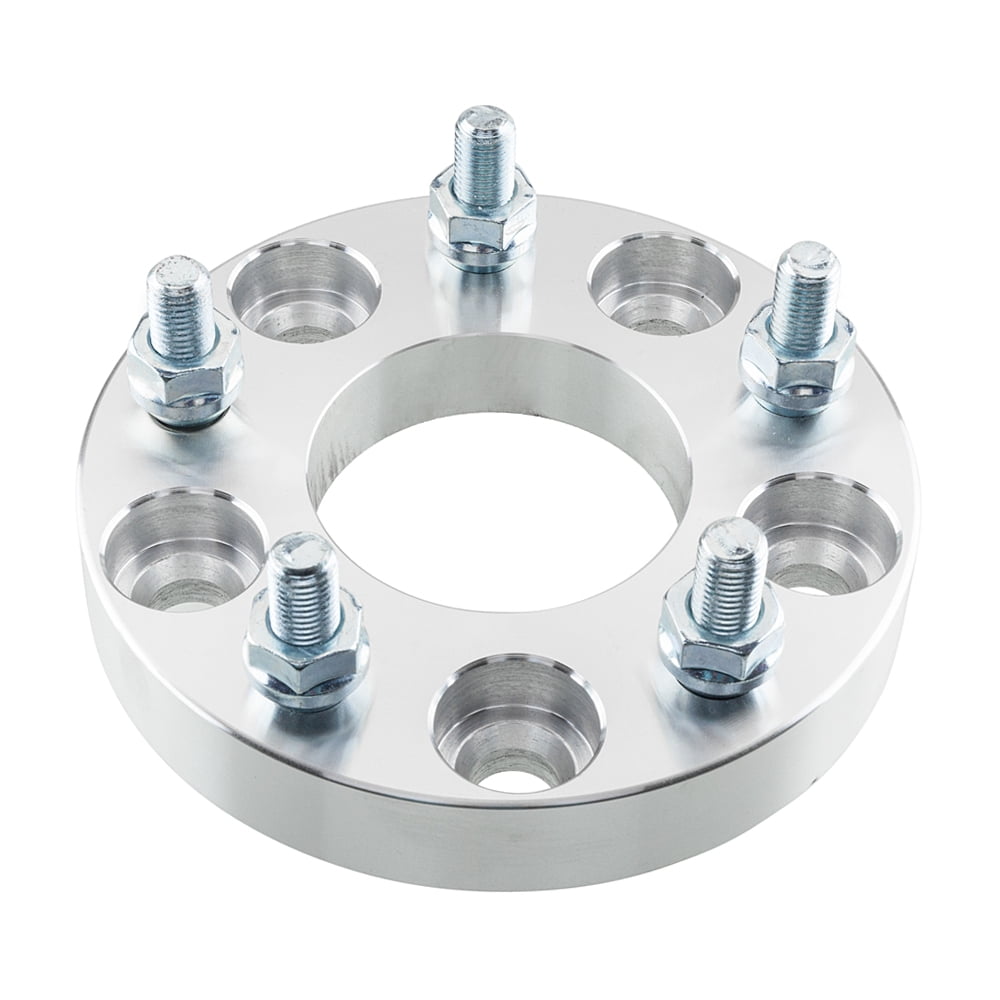 2PCS Professional Hub Centric Wheel Adapters for Chevrolet El Camino/Camaro/S10/Corvette, Silver