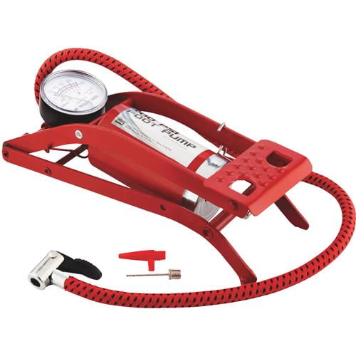 Custom Accessories Deluxe Foot Pump - Cylinder Manual Air Pump