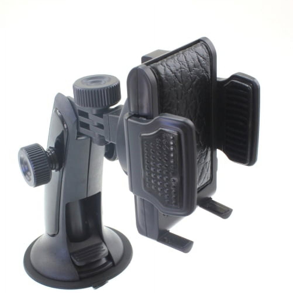 Car Mount for iPhone 14/Pro/Max/Plus - Dash Windshield Air Vent Holder Cradle 2-in-1