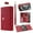 Red, variant on Compatible with iPhone Air Wallet Case with RFID Blocking Card Holder & Purse for Women, PU Leather Flip Zipper Wallet Magnetic Phone Case Crossbody Strap + Hand Lanyard,Brown