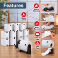 Dk 1202 Labels 3600 Labels for Dk 1202, 12 Rolls Replacement Shipping Address Labels ...