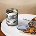 thumbnail image 3 of Camouflage 12oz Stainless Steel Coffee Mug – Double-Wall Insulated Cup with Spill-Resistant Lid, 360° Full-Print Design, Keeps Drinks Hot & Cold for Home, Office, Travel, Thanksgiving,Christmas, 3 of 5