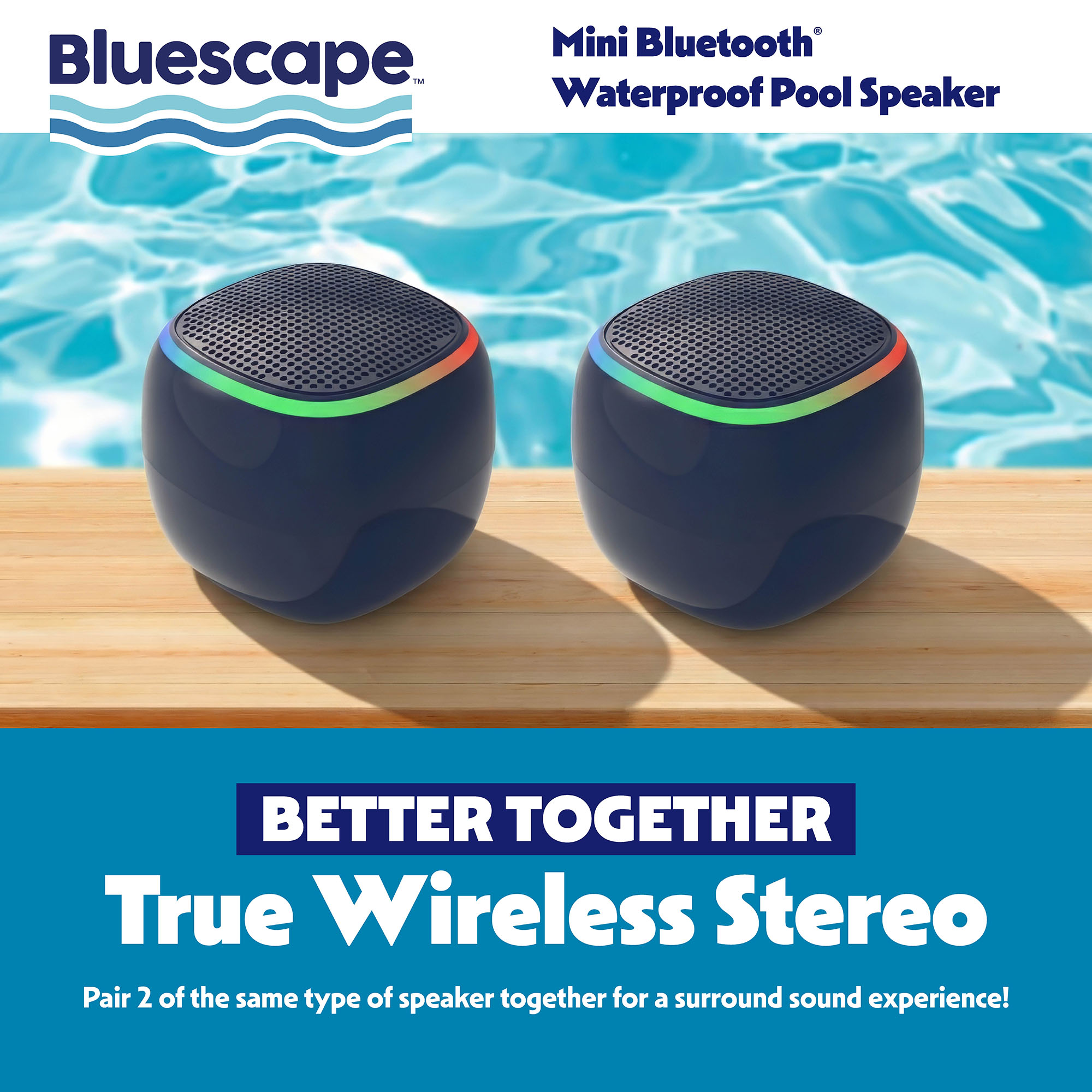 Bluescape Mini Portable Waterproof Bluetooth Speaker, Black photo 6