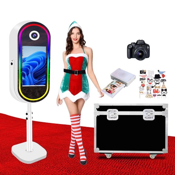 VANYA Mirror 40-inch 21.5-inch Touch Screen Magic Mirror Photo Booth with Printer and Camera for weddings