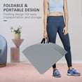 thumbnail image 3 of Soozier Pole Dance Crash Mat, Foldable Pole Padding with Carrying Handles, Gray, 3 of 9