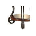 thumbnail image 4 of May Transitional Style Side Table with Brown finish., 4 of 5