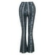 thumbnail image 5 of Puntoco Moda Mujer Ocio Impresión Pierna Ancha Cintura Alta Elástico Tight Leggings Pantalones Puntoco Puntoco-2678, 5 of 9