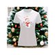 thumbnail image 1 of Playera Blusa Con Estampado De Muñeco De Nieve Navidad Color Blanco Talla Chica Marca Emil SaEs, 1 of 4