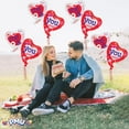 thumbnail image 4 of PMU Valentine's Day "Me & You" 42in Mylar-Foil Balloon 4/pkg, 4 of 6